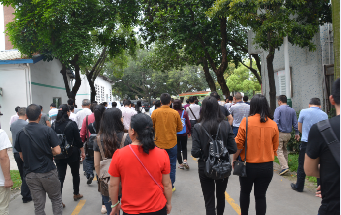 仁化县基层干部参观彩宝网app下载